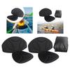 Paddle Board Seat Kayak Seat Cushion Universal Fit Comfort with Backrest for Drifting Boat Water Sports Rafting Paddleboard