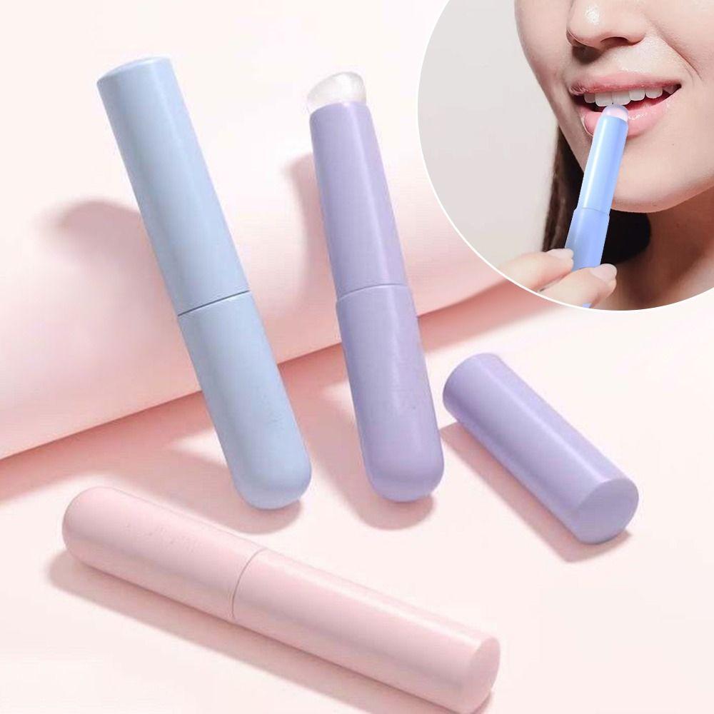 Кисти для губ с круглой головкой, силиконовый инструмент для макияжа, многофункциональная кисть для помады, аппликатор для женщин