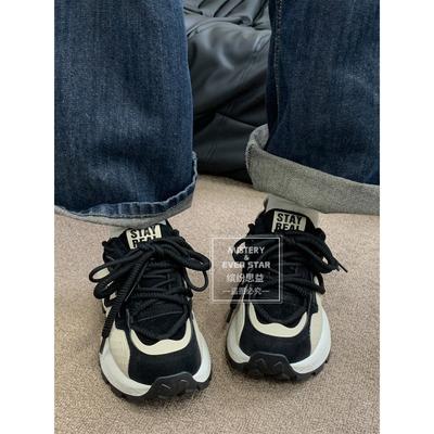 Зима новая жареная улица маленькие бархатные папины кроссовки 1668