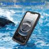 IP68 Submersible Shield Waterproof Case for IPhone 17 16 15 14 13 Built-in Screen Protector Military-Grade Armor Full-Body Cover