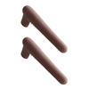 2Pcs Silicone Door Handle Covers Universal Anti-Collision Anti-Static Safety Door Lever Grip Handle Cover Bumper Protectors Cushions