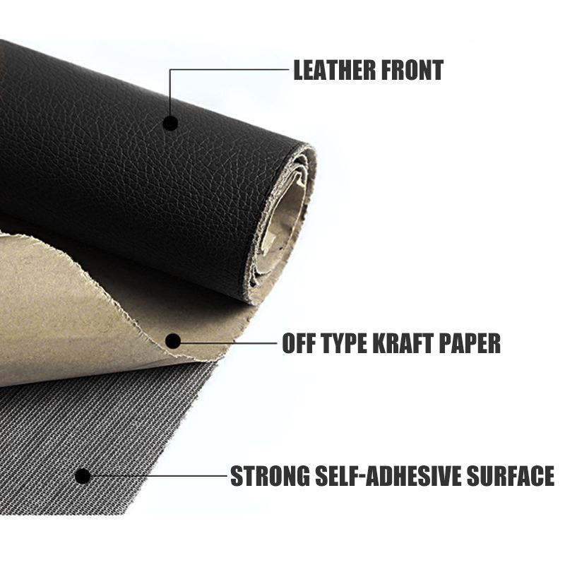Self Adhesive Leather Stickers for Car Interior Seat Repair Patch Furniture Table Chair Sticker Home Sofa Seat Bag Shoe Fix