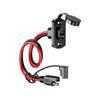 12AWG 30CM SAE Extension Cord Dustproof Battery Charger SAE Extension Cord Adapter Quick Extension Cable for Solar Panel Charger