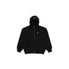 Zip Up Hooded Sweatshirt Supreme Nike Black