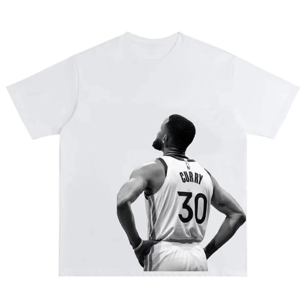 Stephen Curry Basketball Star T-Shirt Men Women Short Sleeve Cotton Tees Retro Sports Streetwear Y2k T-shirt Unisex Summer Tops