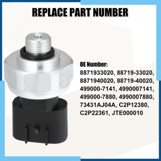 Pack (1) Air Conditioner AC Pressure Sensor 8871933020 For Toyota Corolla 09-16