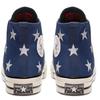 Converse Кеды Chuck 70 с пятиконечной звездой, высокие, парусиновые, унисекс, темно-синие