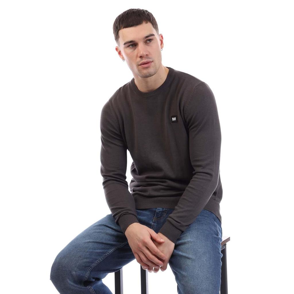 Weekend Offender Mens Argentina Cotton Crew Neck Sweatshirt