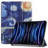 Чехол для iPad Pro 11'' 2018 2020 2021 2022 со [Складной подставкой + Автопробуждение/Сон], Цветной Премиальный Чехол из PU Кожи Ударопрочный