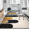 Modern Geometric Abstract Carpets New Flannel Living Room Rug Large Area Decoration Rugs Bedroom Bedside Non-slip Soft Floor Mat