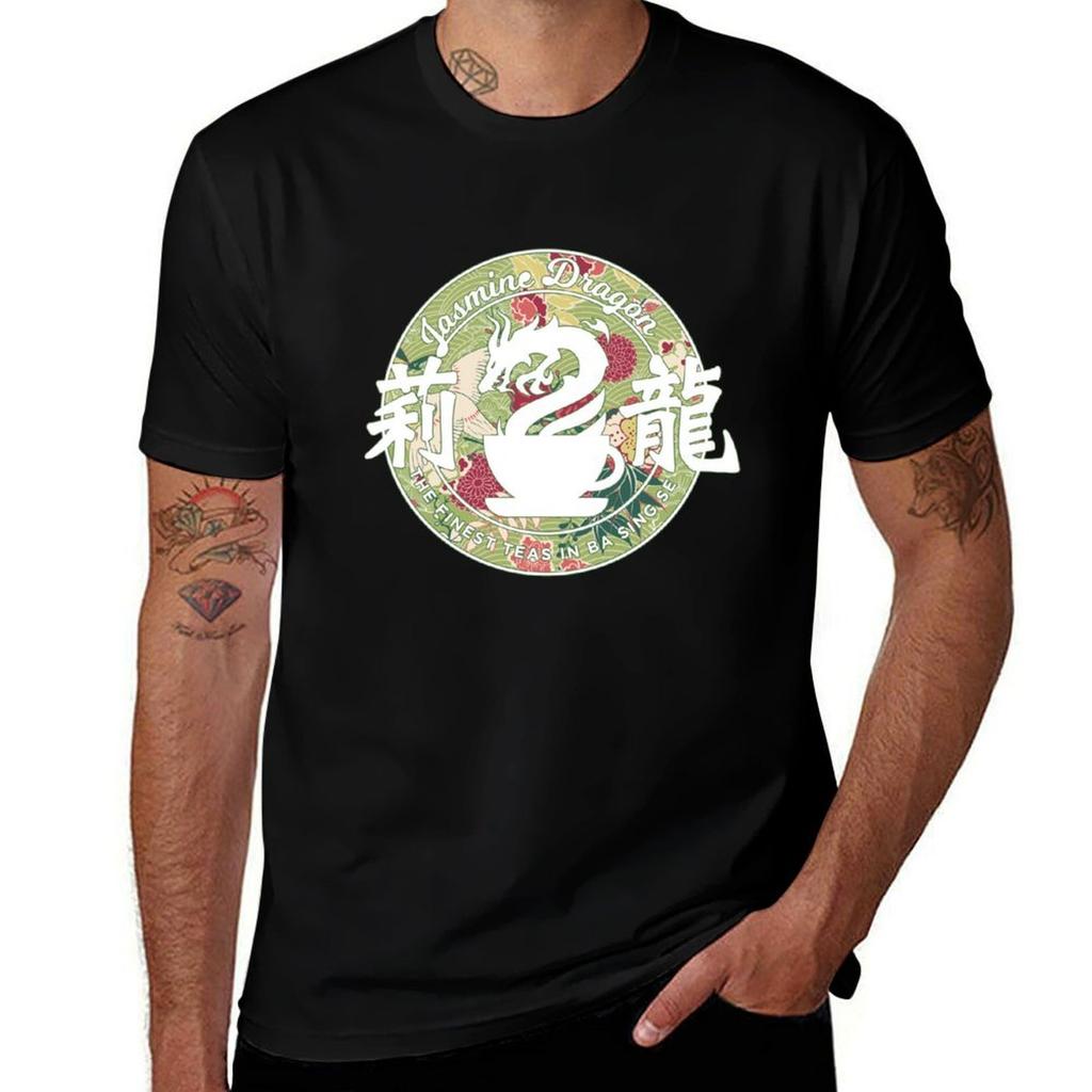 Jasmine Dragon [PEONY] T-Shirt Cool Feeling Summer Tee Shirt