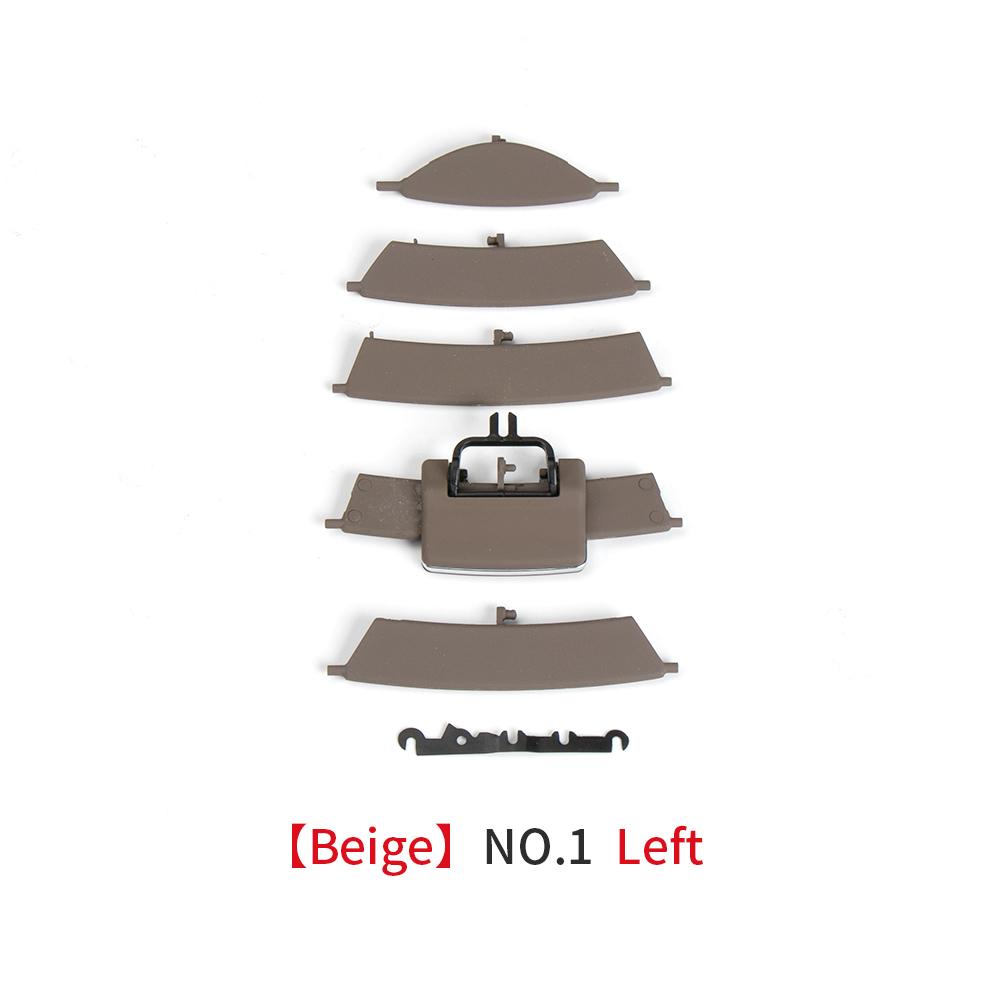 Новый 3-цветный автомобильный центральный приборный блок AC вентиляционная решетка панель ремонтный комплект для Mercedes Benz W164 W292 ML GL класс