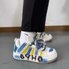 2024 Pops Shoes Корейские туфли Ins Board Shoes Кроссовки на толстой подошве