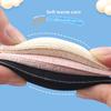 1 Pair Children Heel Stickers Protector Baby Shoes Anti-drop Heel Pad Anti-grinding Soft Adjustment Shoe Size Half Pads Inserts