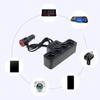 Автомобильный USB-адаптер-зарядное устройство Type C, разветвитель гнезда питания 12 В/24 В для видеорегистратора/телефонов, безопасная зарядка, черный