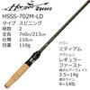 Abu Garcia Удилище спиннинговое Hornet Spears Bass 2-частное HSSS-702M-LD