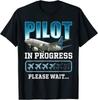 Футболка унисекс Pilot In Progress Future Pilot Airplane Lovers