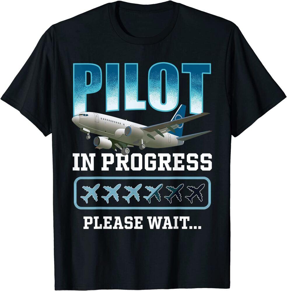 Футболка унисекс Pilot In Progress Future Pilot Airplane Lovers