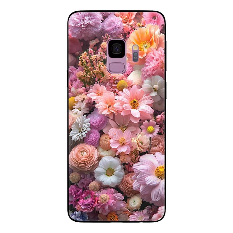 Чехол для Samsung Galaxy S9 Plus SM-G965F G965 S9Plus Мраморный Рисунок Мягкий Матовый Силиконовый Задний Чехол для Samsung S9 S9+ Полный Чехол