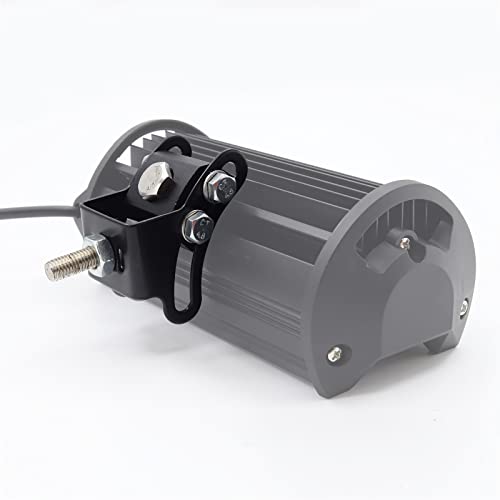 Biqing 2PCS LED Light Bar Mounting Brackets, Slidable Mounting Brackets Universal Adjustable LED Work Light Bar Holder for 4x4 ATV