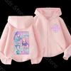 Awesome K-POP Demon Hunters Kids Zip-Up Hoodie 2025. Cozy Cartoon Jacket for All Children, Boys and Girls. Worldwide Favorite