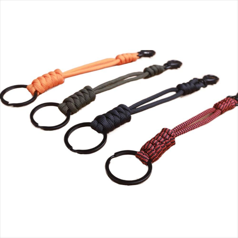 Двойная пряжка паракорд брелок плетеный парашютный шнур брелок аварийный трос