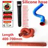 Universal Car Silicone Flexible Pipe 2 Clamps Car Radiator Hose Intake Hose Intercooler Tube For High Pressure High Temperature