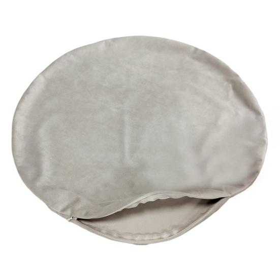 Круглая наволочка 16/20/24 дюйма, декоративная наволочка для подушки с невидимой молнией для домашнего дивана, дивана, декора спальни