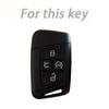 For Volkswagen VW Atlas Tiguan Golf 7 Magotan 2018 TPU Smart  5 Buttons Key Case Cover Remote Shell Fob Holder Protector