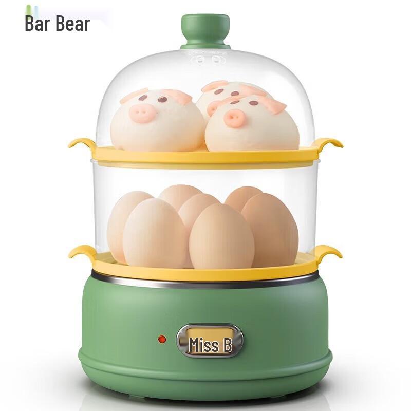 Bear ZDQ-B14E8 Double-Layer Egg Cooker CN plug (adapter included)