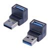 Прямоугольный USB 3.0 адаптер "папа-мама" для ноутбуков и настольных компьютеров с быстрой передачей данных