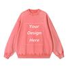 360 GSM 100% Cotton Acid Wash Sweatshirt Customized Unisex Classic Sweatshirt
