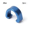 6Pcs/12Pcs MTB Bike Brake Cable/Derailleur Line Case Aluminum Alloy C-Shape Buckle Clasps Bicycle C Clips Outdoor Cycling Parts