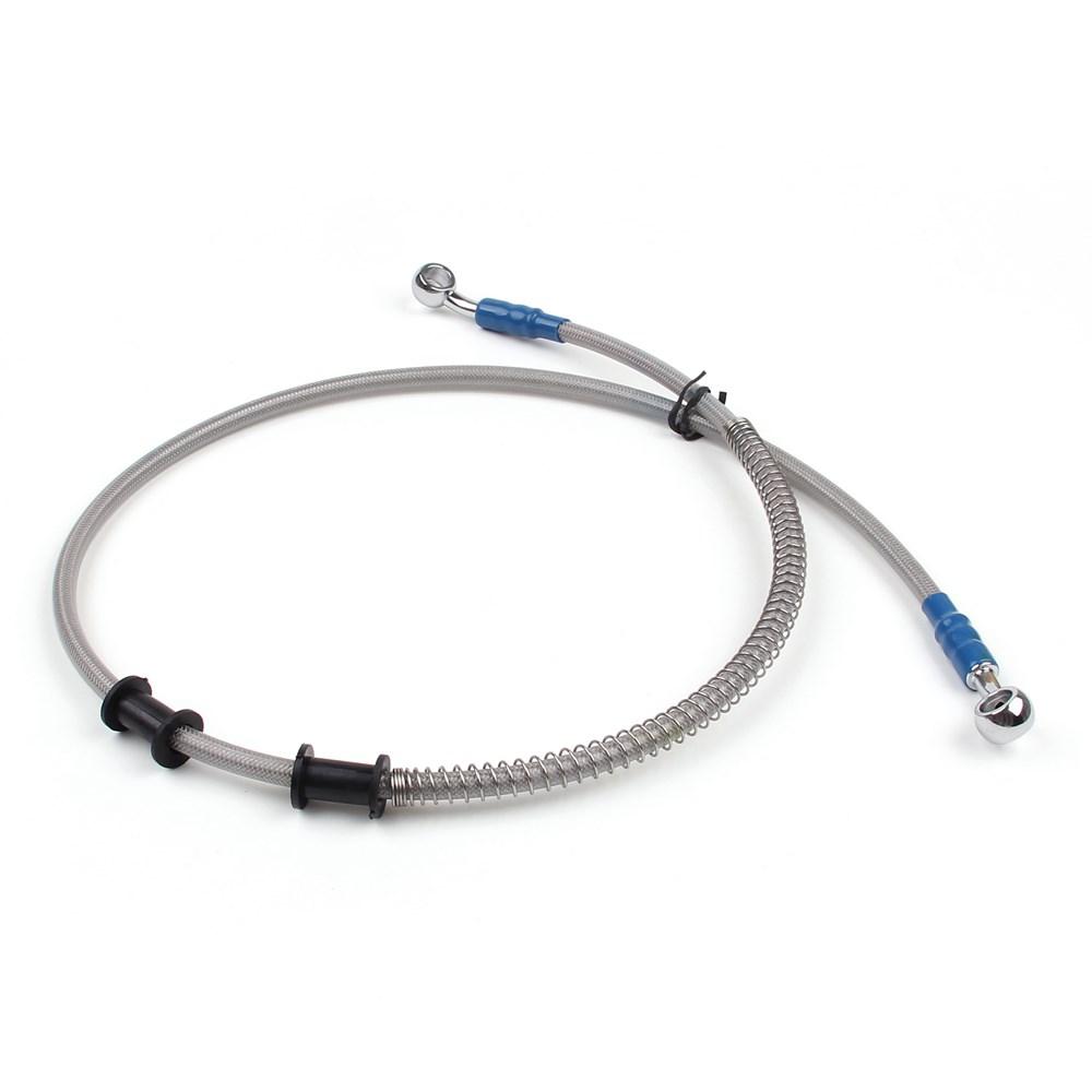 105cm/41" M10 Brake Oil Hose Line Banjo Fitting Stainless Steel End
