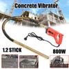 220V 5000 VPM Concrete Vibrators Electric Cement Soil Mixer with Stick 3/4 HP- Heavy Remove Air Bubbles & Level 800W/1200W