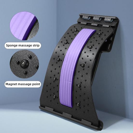 Растяжитель для поясницы, регулируемый массажер для шейного отдела позвоночника, поясницы, шеи, облегчение боли, подушка, растяжка для поясницы, растяжка для спины