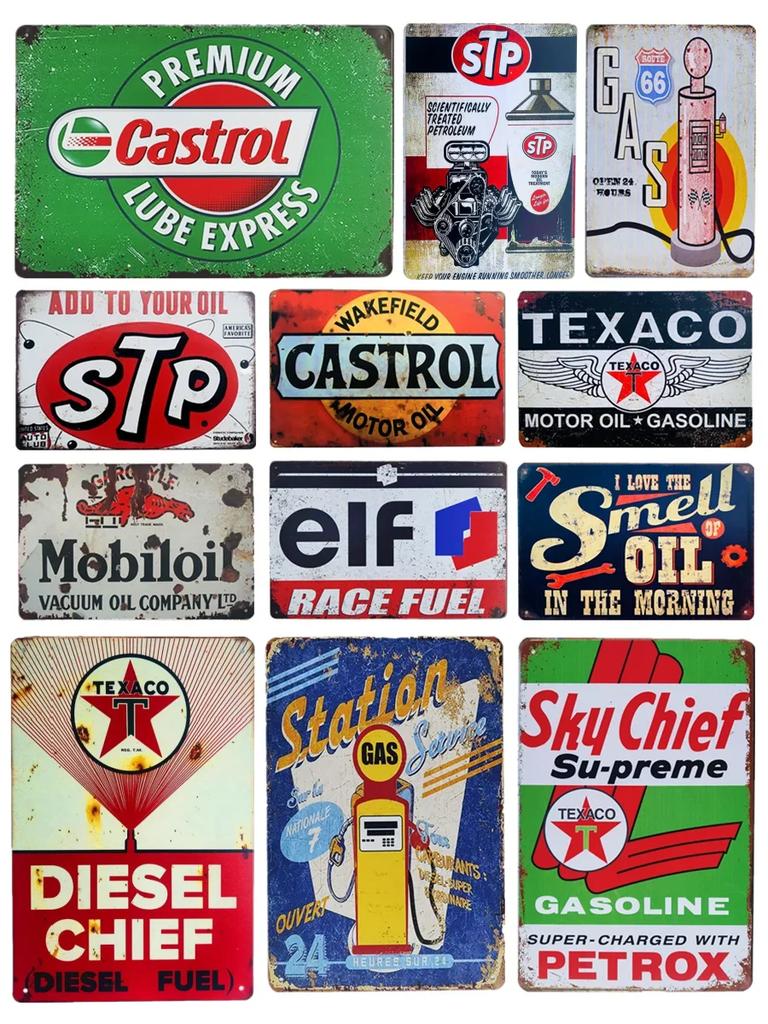 Agip NGK STP Винтажные металлические жестяные таблички Декор Шебби-шик Табличка Настенные постеры Декор для паба, бара, мужской пещеры