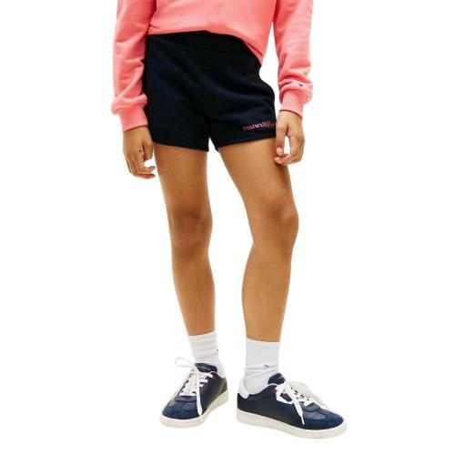 Tommy Hilfiger Girls Fleece Cursive Logo Shorts