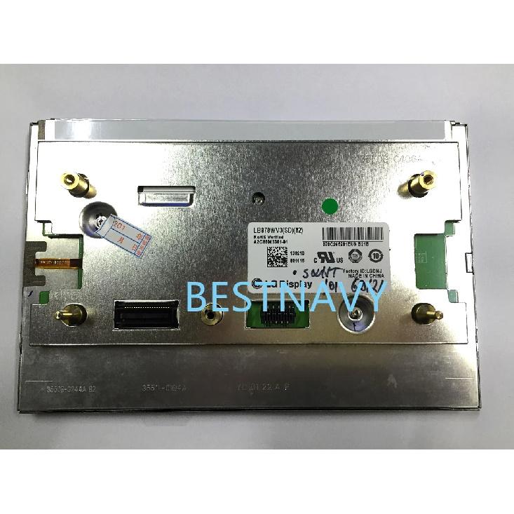 For Mercedes Ben W204 E260 car GPS navigation audio 7" LCD display LB070WV3(SD)(01) LB070WV3-SD01 SD02 SD03 screen Test good