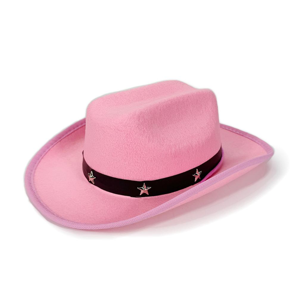 Детская ковбойская шляпа в западном стиле с заклепками-звездами, регулируемый ремешок для возраста 3-12 лет, для улицы и вечеринок
