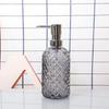 400ml Glass Soap Dispenser Empty Liquid Storage Container Delicate Lotion Pump Bottle  Shampoo