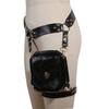 Square Hip Bags Women's Vintage Style PU Cross Leg Bag Waist Bags Biker Wind Side Bag Medieval Knight Outdoor Leg Cell Phone Bag