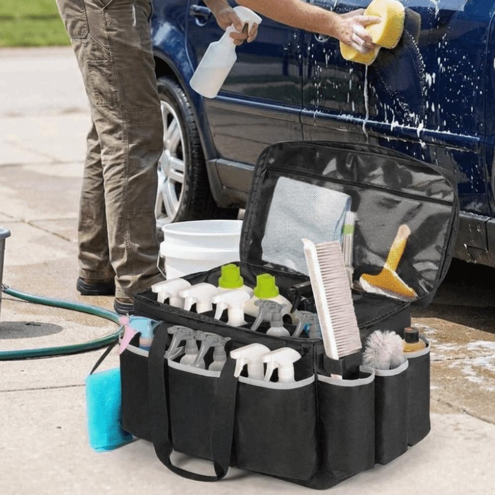 Waterproof Car Tool Storage Bag Adjustable Shoulder Strap Car Detailing Bag Kitchen
