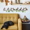Painted Branches Birds Bedroom Study Home Background Beautification Decoration Wall Stickers