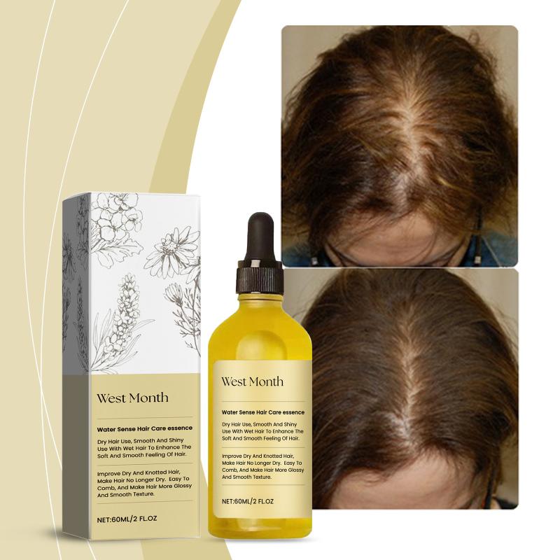 60ml Rosemary Essential Hair Oil for Thicker Fuller Hair Treats Damage Moisturizes Nourishes with Lavender at Home