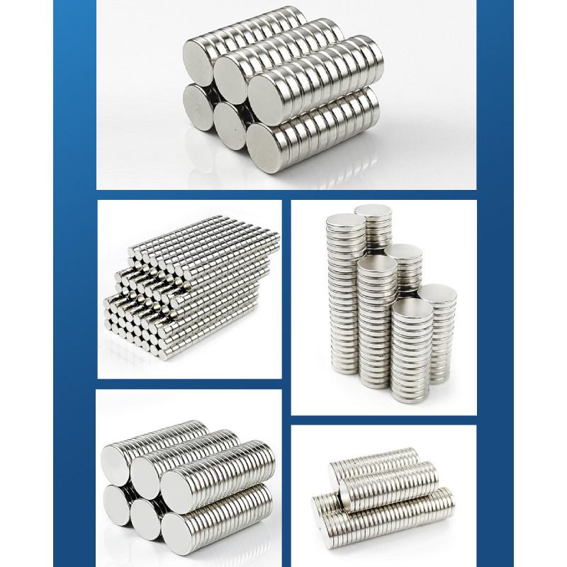 Powerful Neodymium Magnetic Discs With High Temp Resistance For Office And Craft Projects