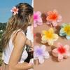 Hawaiian Colorful Flower Hair Clip Beach Hairpin Barrettes Accessories for Beach Girls