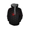 3D Digital Printed Milk Hoodie with Cap Hoodie for Men's Sports Hoodie