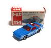 Tomica 114 Chevrolet Camaro Полицейская машина 166 Сделано в Японии Красный логотип TOMY Box