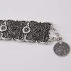 Модный Цыганский Браслет Хиппи Бохо Поп Античная Серебряная Монета Коренастый Племенной Браслет